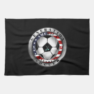 Missouri Staat Generation X American Soccer Geschirrtuch