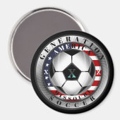 Missouri Staat Generation X American Soccer Magnet (Vorderseite/Rückseite)