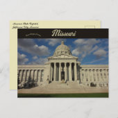 Missouri Staat Hauptstadt Jefferson City Missouri Postkarte (Vorne/Hinten)