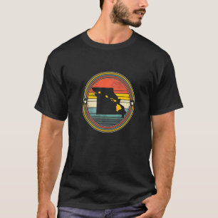 Missouri Staat Hawaii Roots Origine Staat Map Rett T-Shirt