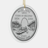 Missouri Staat Quarter Keramikornament (Rechts)