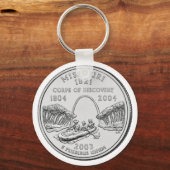 Missouri Staat Quarter Schlüsselanhänger (Vorderseite)