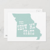 Missouri Staat Slogan Motto Postkarte (Vorne/Hinten)