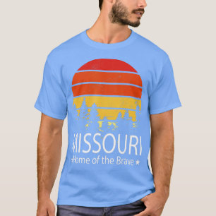 Missouri Staat Zuhause der Liebe Brave Missouri T-Shirt