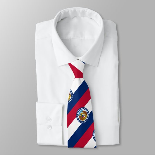 Missouri-Staats-Flagge Krawatte (Gebunden)