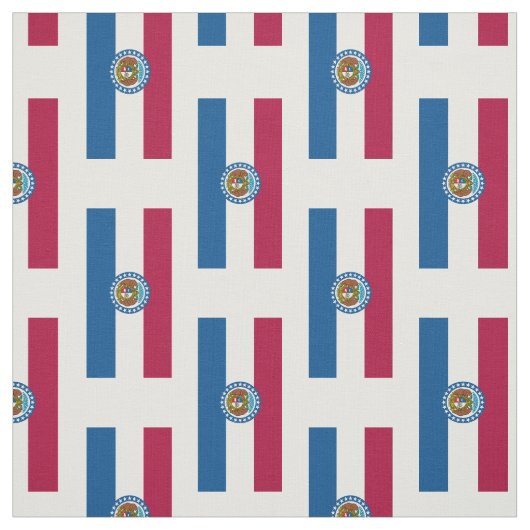 Missouri-Staats-Flagge Stoff (Muster)