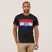 Missouri-Staats-Flagge T-Shirt (Vorne ganz)