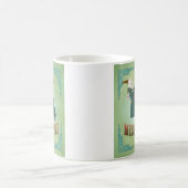 Missouri-Staats-Karte - Grün Kaffeetasse (Mittel)