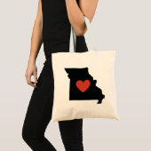 Missouri-Staats-Liebe-Buch-Tasche oder Tragetasche (Vorderseite (Produkt))