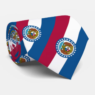 Missouri Staatsflagge Krawatte