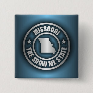 "Missouri-Stahl-(blau)" Knöpfe Button