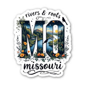 Missouri State Aufkleber | Rivers & Roots Natur Ku