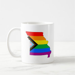 Missouri State Pride LGBTQ Progress Pride Kaffeetasse