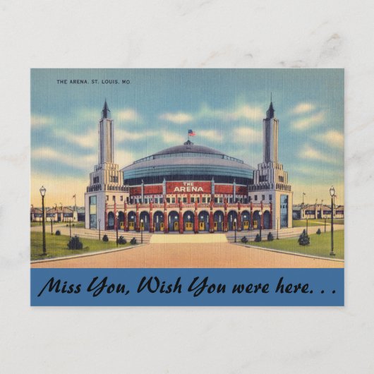 Missouri, The Arena, St. Louis Postkarte (Vorderseite)
