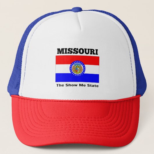 Missouri, The Show Me State, Truckerkappe (Vorderseite)