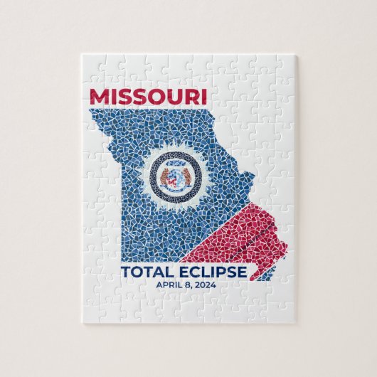 Missouri Total Eclipse Puzzle (Vertikal)
