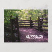 Missouri Trail Postkarte (Vorderseite)