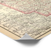 Missouri und Arkansas Poster (Ecke)