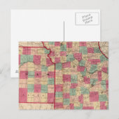 Missouri und Kansas Postkarte (Vorne/Hinten)
