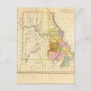 Missouri US Postkarte