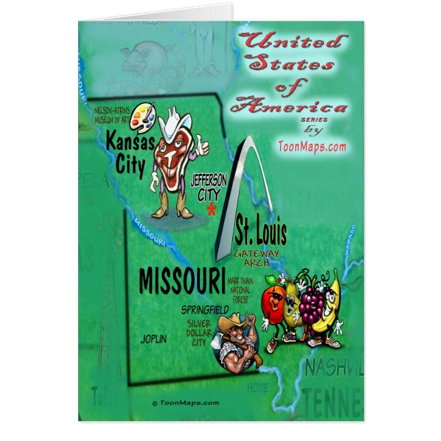 Missouri USA Card (Vorne)