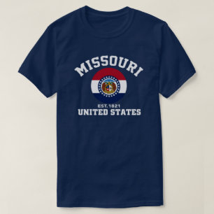 Missouri USA Est. Patriotisches T-Shirt der