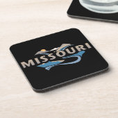 Missouri USA Getränkeuntersetzer (Linke Seite)