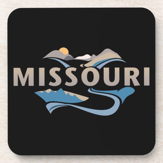 Missouri USA Getränkeuntersetzer (Vorderseite)