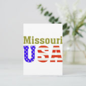 Missouri USA! Postkarte (Stehend Vorderseite)