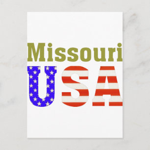 Missouri USA! Postkarte