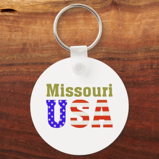 Missouri USA! Schlüsselanhänger (Vorderseite)