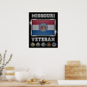 Missouri Veteran Poster (Küche)