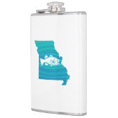 Missouri Wave Fishing Flachmann (Links)