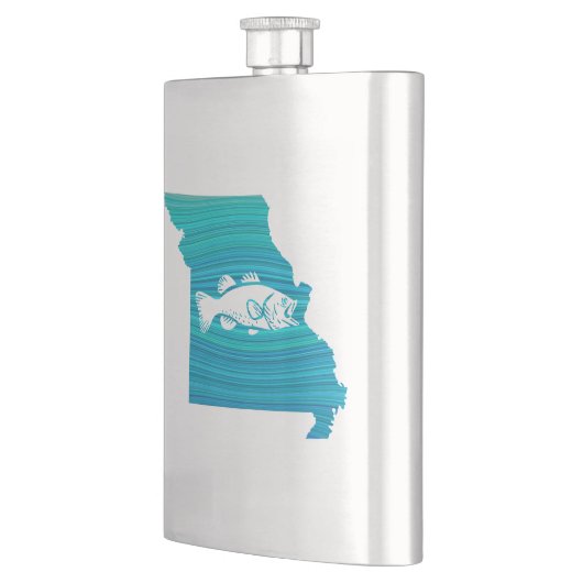 Missouri Wave Fishing Flachmann (Links)