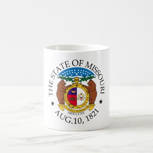 Missouri-Zeichen Kaffeetasse (Mittel)