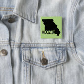 Missouri Zuhause aus Staat Button Abzeichen Button (Beispiel)