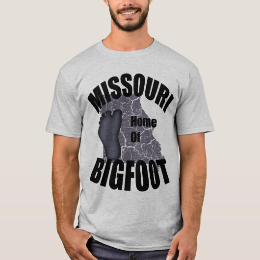 Missouri Zuhause des Bigfoot T - Shirt (Vorderseite)