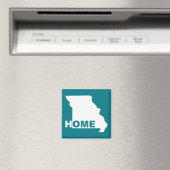 Missouri Zuhause weg vom Staat Kühlschrankmagnet (In Situ (Geschirrspüler))