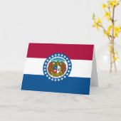Missourian Flag, Flag of Missouri Karte (Gelbe Blume)