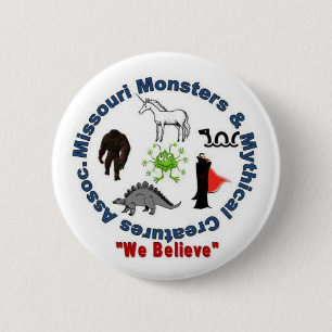 Missourimonster-u. -Fabelwesen-Logo Button