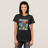 Missouri's Best Welder Ironworker Ironsmith Missou T-Shirt (Vorne ganz)