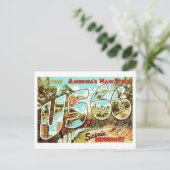 Missouris Route 66 Postkarte (Stehend Vorderseite)