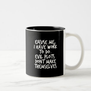 Missstände Zweifarbige Tasse