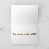 **MISST ICH "SIE"? KARTE (Innenseite)