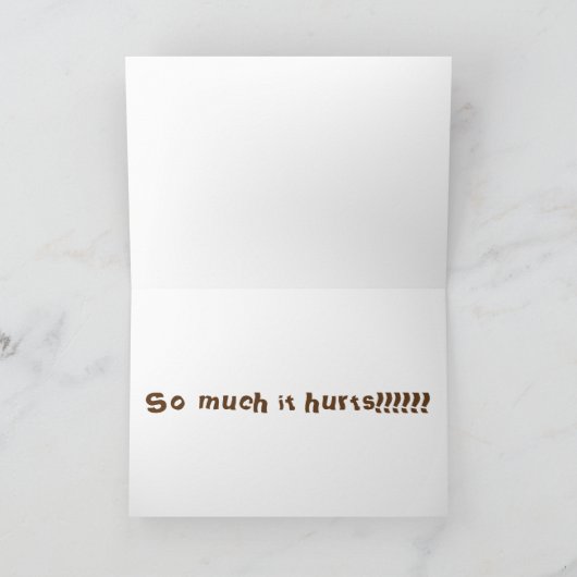 **MISST ICH "SIE"? KARTE (Innenseite)