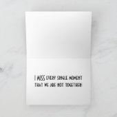 "MISST MEINE MOMENTE MIT DIR!" WEITERES SERVIERUNG KARTE (Innenseite)