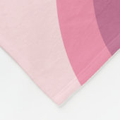 Misstrauisch das Schwein Fleecedecke (Ecke)