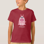 Misstrauisch das Schwein T-Shirt (Vorderseite)