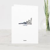 Missverstandener Gruß von Pit Bull Terrier Inmate Karte (Rückseite)