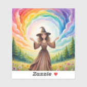 MissWhimsyWitch Aufkleber (Blatt)